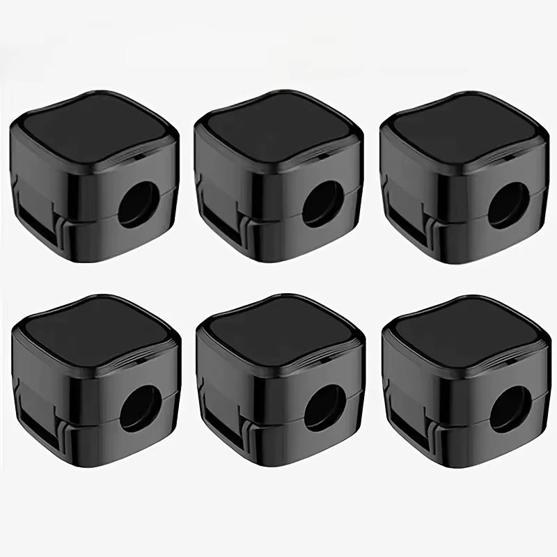6/12/18Pcs Cord Organizer Holder Magnetic Desktop Cable Clip Management Hidden Phone Charging Cord Holder for Kitchen Appliances