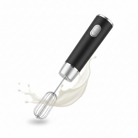 Electric Milk Frother Handheld - Portable Coffee Foam Maker